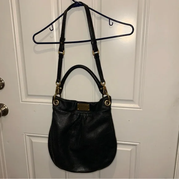 Marc by Marc Jacobs Pebbled Leather Top Handle Bag Classic Q Hillier Hobo $390.0 - Picture 2 of 12
